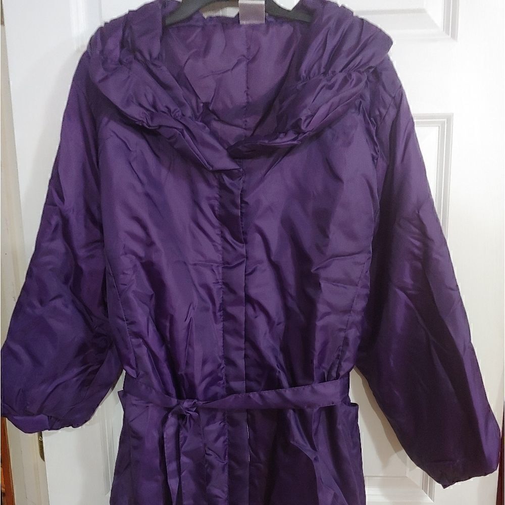 Purple Puffer Jacket  
